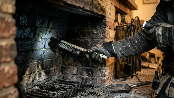 Firebox cleaning in Denver, NC