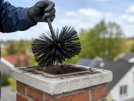 Flue cleaning in Huntersville